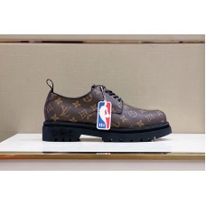 Louis Vuitton 1A8FV3 LV Black Ice derby Shoe in Monogram canvas Louis Vuitton 1A8FV3 LV Black Ice derby Shoe in Monogram canvas