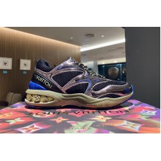 Louis Vuitton 1A7WKH LV Trail sneaker in Anthracite Gray Metallic leather and mesh Louis Vuitton 1A7WKH LV Trail sneaker in Anthracite Gray Metallic leather and mesh