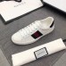 Gucci Men's Ace Sneaker White Leather Gucci Men's Ace Sneaker White Leather