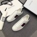 Gucci Men's Ace Sneaker White Leather Gucci Men's Ace Sneaker White Leather
