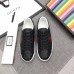 Gucci Men's Ace Black Signature Sneaker Gucci Men's Ace Black Signature Sneaker