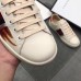 Gucci Men's Ace White Sneaker With Flames Gucci Men's Ace White Sneaker With Flames