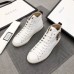 Gucci Men's White High-top Sneaker With Tiger Gucci Men's White High-top Sneaker With Tiger