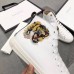 Gucci Men's White High-top Sneaker With Tiger Gucci Men's White High-top Sneaker With Tiger