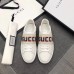 Gucci Men's Elastic Stripe White Sneaker Gucci Men's Elastic Stripe White Sneaker