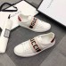 Gucci Men's Elastic Stripe White Sneaker Gucci Men's Elastic Stripe White Sneaker