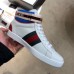 Gucci Men's White Stripe Ace High-top Sneaker Gucci Men's White Stripe Ace High-top Sneaker