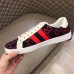 Gucci Men's Red Ace GG Wool Sneaker Gucci Men's Red Ace GG Wool Sneaker