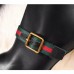 Gucci Black Leather Sylvie Knee Boots Gucci Black Leather Sylvie Knee Boots