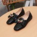 Gucci Black Leather Ballet Flat With Bow Gucci Black Leather Ballet Flat With Bow