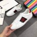 Gucci White Women Ace Embroidered Pineapple Sneaker