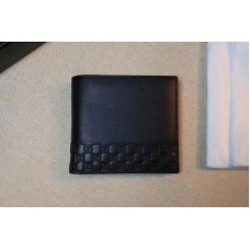 Gucci 256408 Guccissima Leather Bi-fold Wallet Black Gucci 256408 Guccissima Leather Bi-fold Wallet Black