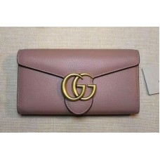 Gucci 400586 GG Marmont Continental Wallet Pink Gucci 400586 GG Marmont Continental Wallet Pink