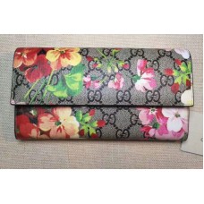 Gucci 404070 GG Blooms continental wallet Pink Gucci 404070 GG Blooms continental wallet Pink