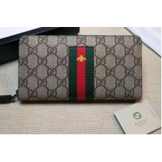 Gucci 408831 Web GG Supreme zip around wallet Gucci 408831 Web GG Supreme zip around wallet