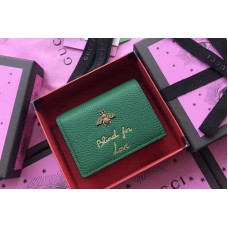 Gucci Animalier Card Case 460185 Green