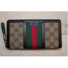 Gucci Rania GG Canvas Zip Around Wallets 353651 Black Gucci Rania GG Canvas Zip Around Wallets 353651 Black