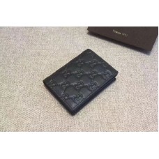 Gucci 410120 Signature card case Black Gucci 410120 Signature card case Black