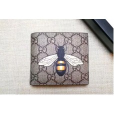 Gucci 451268 Bee print GG Supreme wallet Gucci 451268 Bee print GG Supreme wallet