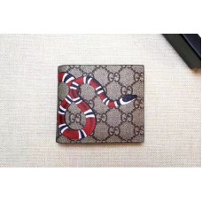 Gucci 451268 Kingsnake print GG Supreme wallet Gucci 451268 Kingsnake print GG Supreme wallet