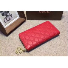Gucci 409342 Icon Gucci Signature wallet Red Gucci 409342 Icon Gucci Signature wallet Red