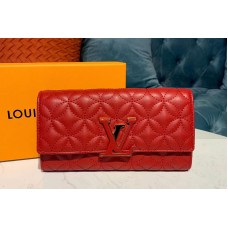 Louis Vuitton M68590 LV Capucines long wallet Red Calf Leather