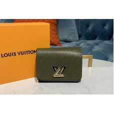 Louis Vuitton M67580 LV Twist XS Wallet Green Epi leather Louis Vuitton M67580 LV Twist XS Wallet Green Epi leather
