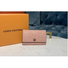 Louis Vuitton M63708 LV 6-Key Holder Pink Monogram Empreinte leather