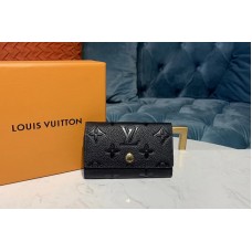 Louis Vuitton M64421 LV 6-Key Holder Black Monogram Empreinte leather Louis Vuitton M64421 LV 6-Key Holder Black Monogram Empreinte leather