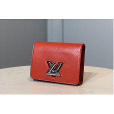Louis Vuitton M64413 LV Twist compact wallet in Red Epi leather Louis Vuitton M64413 LV Twist compact wallet in Red Epi leather