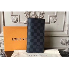 Louis Vuitton N64421 Alexandre Wallet Damier Graphite Red