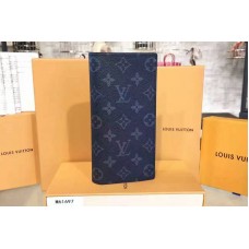 Louis Vuitton M61697 Brazza Wallet Monogram Eclipse Canvas Louis Vuitton M61697 Brazza Wallet Monogram Eclipse Canvas