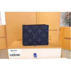 Louis Vuitton M61695 Multiple Wallet Monogram Eclipse Canvas Louis Vuitton M61695 Multiple Wallet Monogram Eclipse Canvas