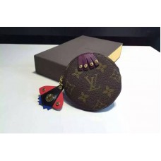 Louis Vuitton M61365 Monogram Canvas Round Coin Purse Totem Louis Vuitton M61365 Monogram Canvas Round Coin Purse Totem