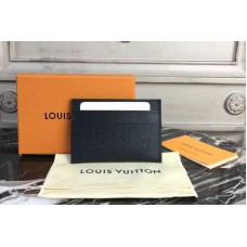 Louis Vuitton M30655 Double Card Holder Taiga Leather Louis Vuitton M30655 Double Card Holder Taiga Leather
