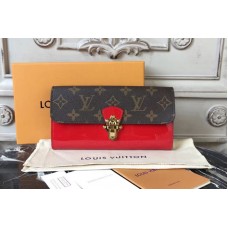 Louis Vuitton M61719 Cherrywood Wallet Patent Leather With Monogram canvas Red Louis Vuitton M61719 Cherrywood Wallet Patent Leather With Monogram canvas Red