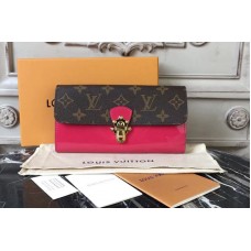 Louis Vuitton M61719 Cherrywood Wallet Patent Leather With Monogram canvas Rosy Louis Vuitton M61719 Cherrywood Wallet Patent Leather With Monogram canvas Rosy