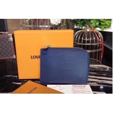 Louis Vuitton M61808 Coin Purse Epi Leather Blue Louis Vuitton M61808 Coin Purse Epi Leather Blue