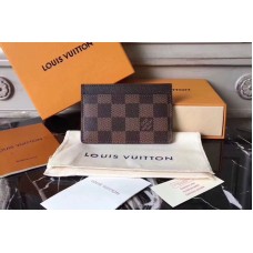Louis Vuitton N61722 LV Card Holder Damier Ebene Canvas
