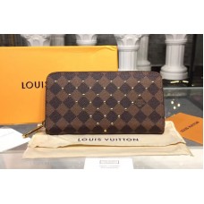 Louis Vuitton N60122 LV Zippy Wallet Damier Ebene Canvas Louis Vuitton N60122 LV Zippy Wallet Damier Ebene Canvas
