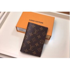 Louis Vuitton M64502 LV Monogram Canvas Passport Cover Louis Vuitton M64502 LV Monogram Canvas Passport Cover