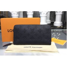 Louis Vuitton M61867 LV Mahina Leahter Zippy Wallet Black Louis Vuitton M61867 LV Mahina Leahter Zippy Wallet Black