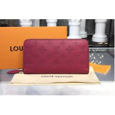 Louis Vuitton M61868 LV Mahina Leahter Zippy Wallet Red Louis Vuitton M61868 LV Mahina Leahter Zippy Wallet Red