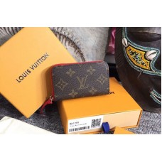 Louis Vuitton M61299 Zippy Multicartes Monogram Canvas Fuchsia Louis Vuitton M61299 Zippy Multicartes Monogram Canvas Fuchsia