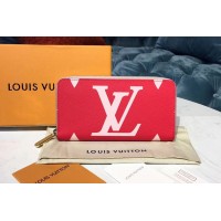 Louis Vuitton M67550 LV Zippy Wallet Monogram coated canvas Red Louis Vuitton M67550 LV Zippy Wallet Monogram coated canvas Red