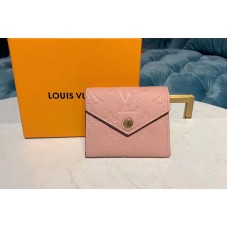 Louis Vuitton M62936 LV Zoe Wallet Pink Monogram Empreinte Leather