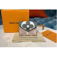 Louis Vuitton M67640 LV Zoe Wallet White/Khaki Monogram Canvas Louis Vuitton M67640 LV Zoe Wallet White/Khaki Monogram Canvas