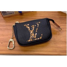 Louis Vuitton M67579 LV Mini Pochette Accessoires Black Monogram Canvas Louis Vuitton M67579 LV Mini Pochette Accessoires Black Monogram Canvas
