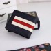 Gucci Black Stripe Leather Bi-fold Wallet Gucci Black Stripe Leather Bi-fold Wallet