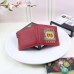 Gucci Red Print Leather Bi-fold Wallet Gucci Red Print Leather Bi-fold Wallet